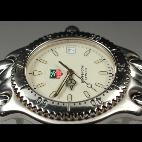 TAG Heuer WG1112 Professional 200M Quartz Men's Wristwatch Mint Condition - Picture 4 of 11